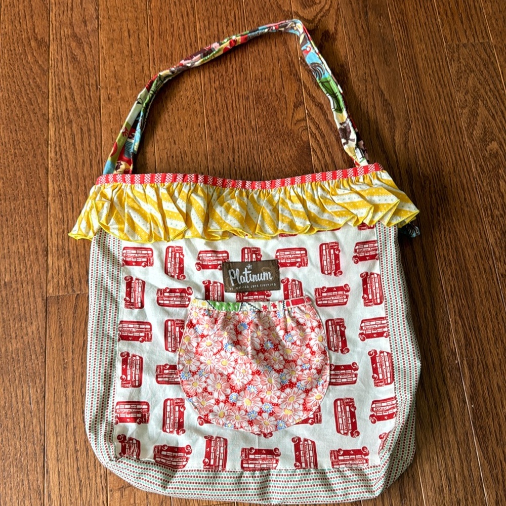 Matilda Jane platinum tote bag London bus